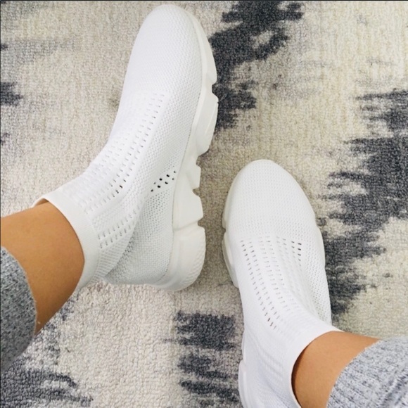 Wild Diva Shoes - Last Size 6⚡️Sock Sneakers